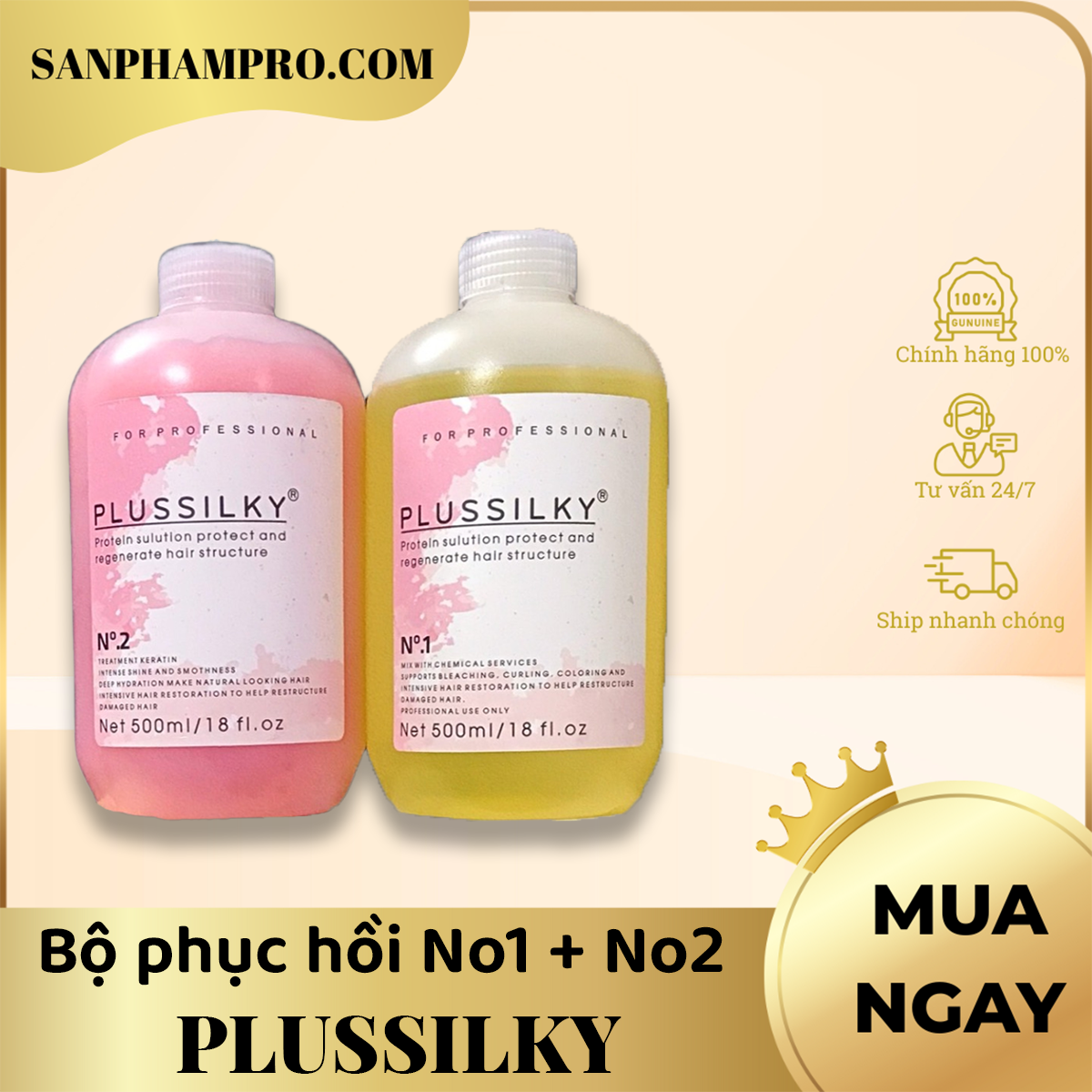 Bộ phục hồi No1 + No2 hiệu Plussilky