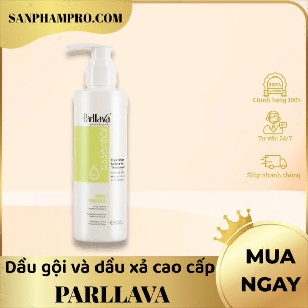 Dầu gội và dầu xả cao cấp hiệu Parllava