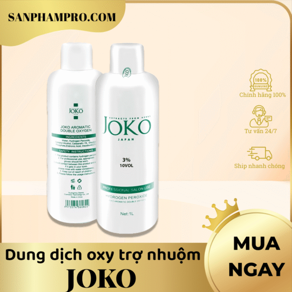 Dung dịch oxy trợ nhuộm tóc Joko