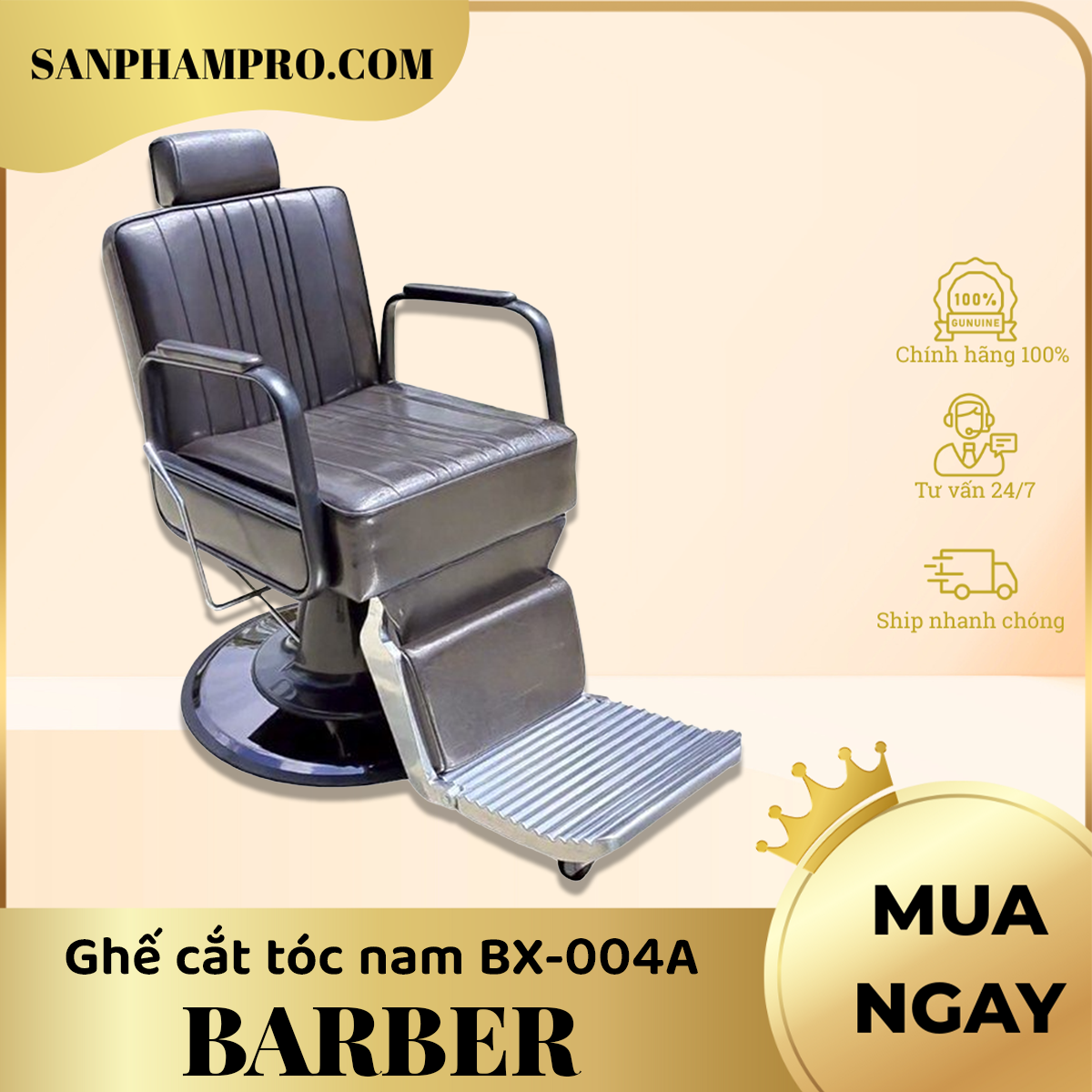 Ghế cắt tóc nam Barber Chair BX-004A