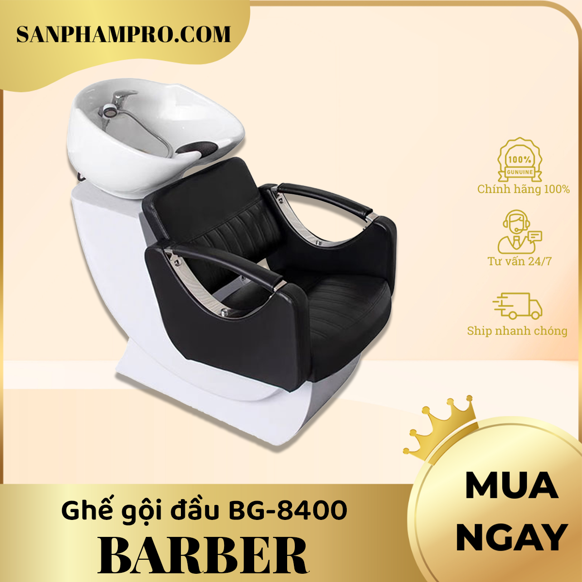 Ghế gội đầu Barber BG-8400