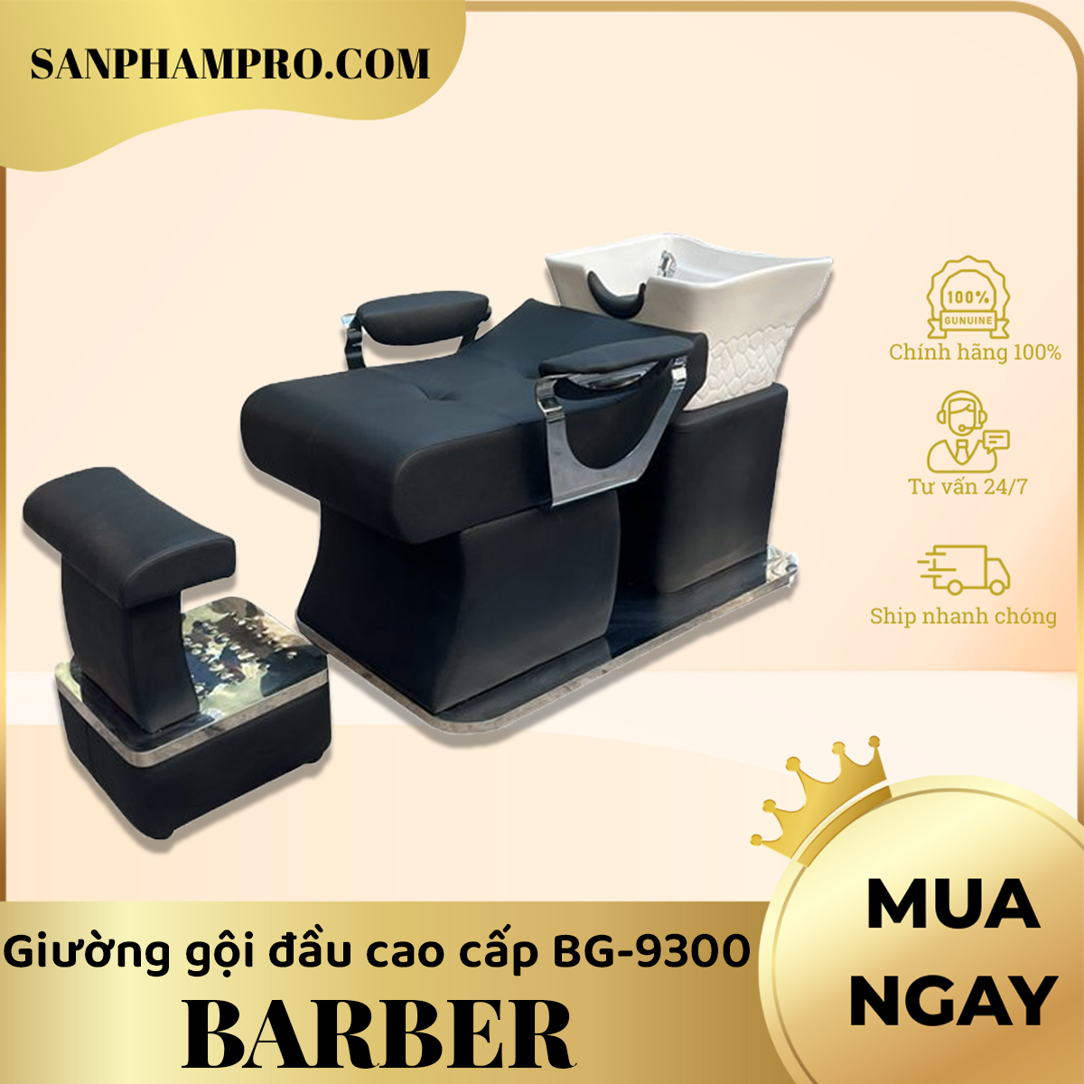 Giường gội đầu cao cấp BG-9300