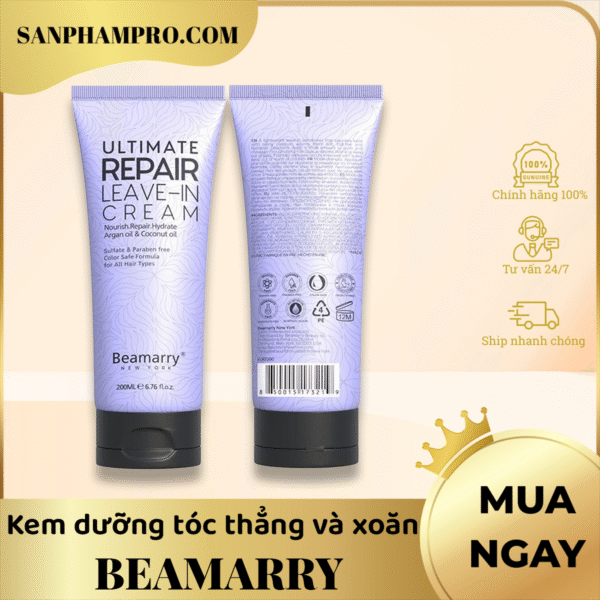 Kem dưỡng giữ nếp tóc xoăn hiệu Beamarry