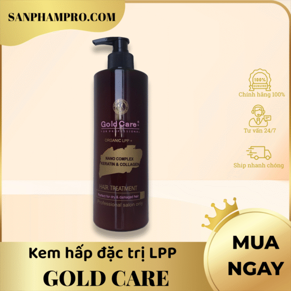 Kem hấp đặc trị LPP loại 500ml hiệu Gold Care