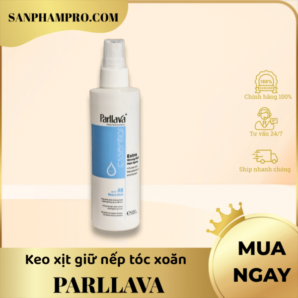 Keo xịt giữ nếp tóc xoăn hiệu Parllava