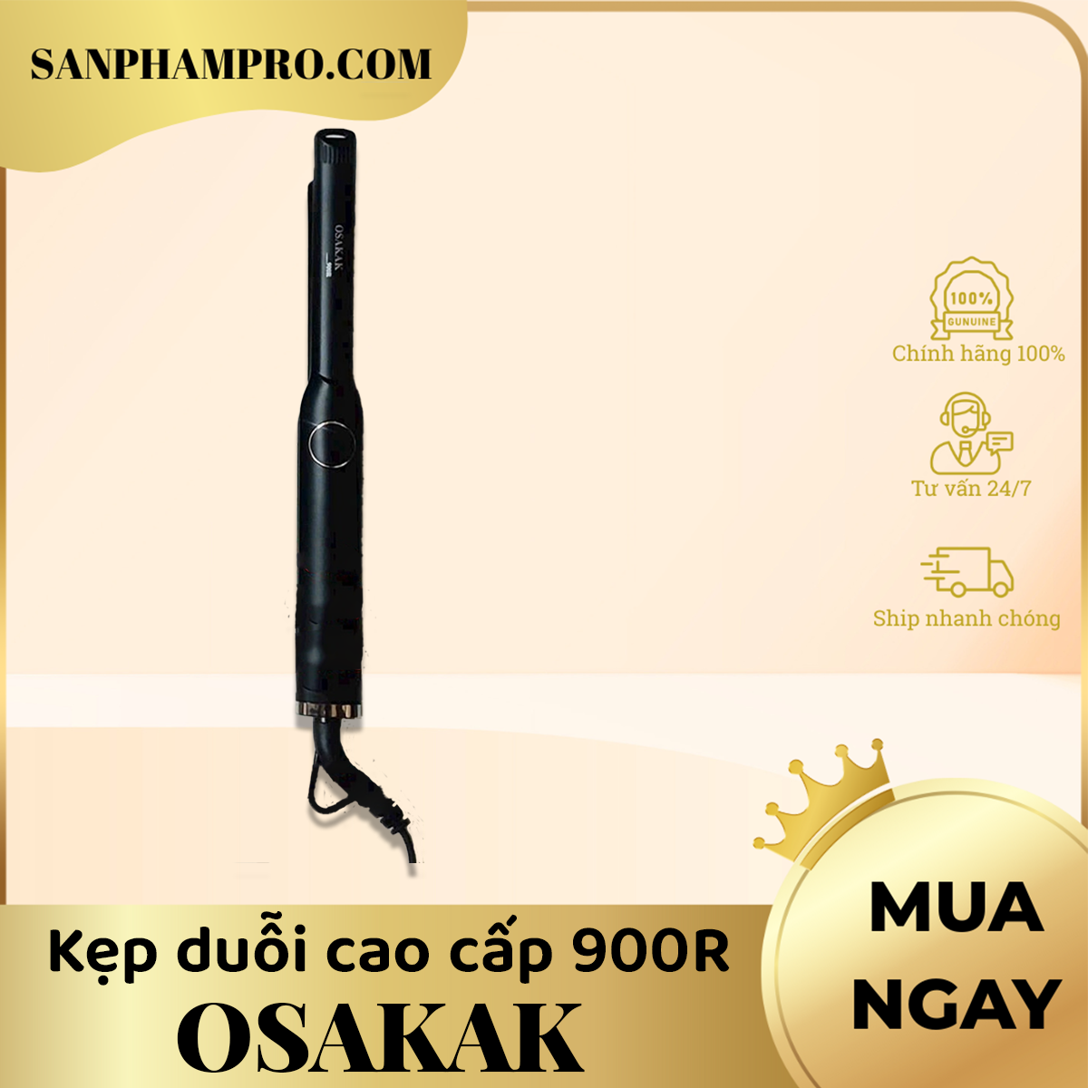 Kẹp duỗi điện tử cao cấp 900R Osakak