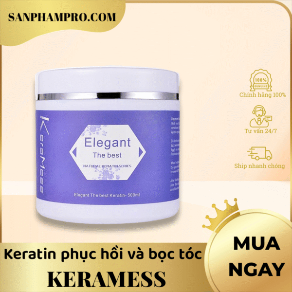 Keratin phục hồi và bọc tóc hiệu KeraMess
