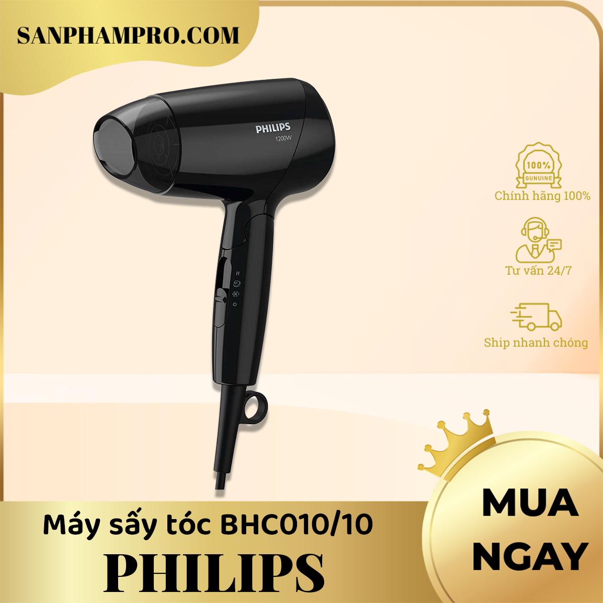 Máy sấy tóc Philips BHC010/10