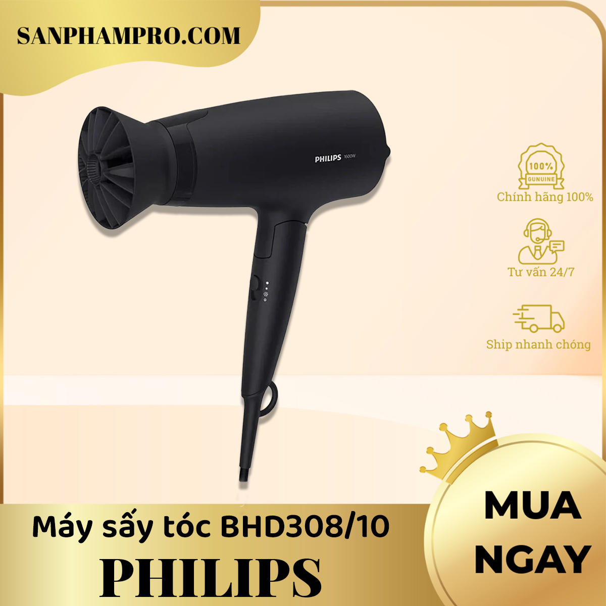 Máy sấy tóc Philips BHD308/10