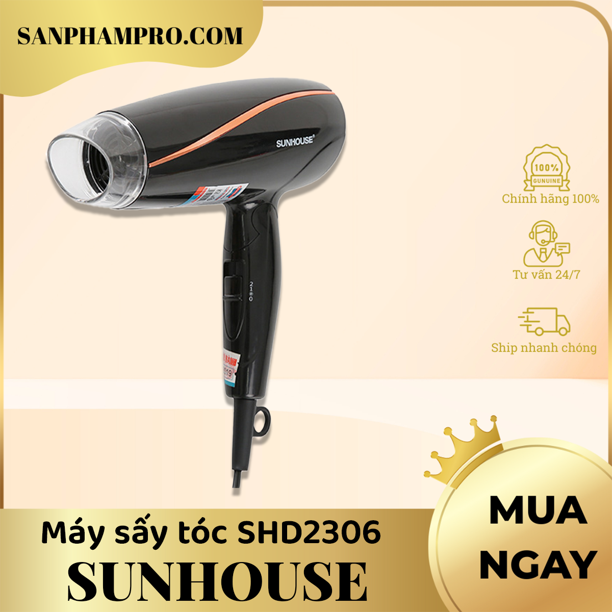 Máy sấy tóc Sunhouse SHD2306