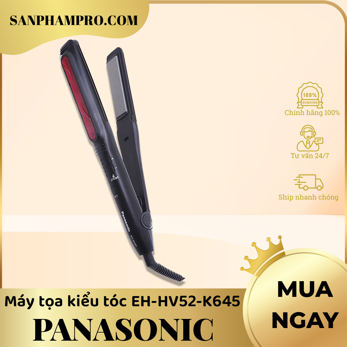 Máy tọa kiểu tóc Panasonic EH-HV52-K645