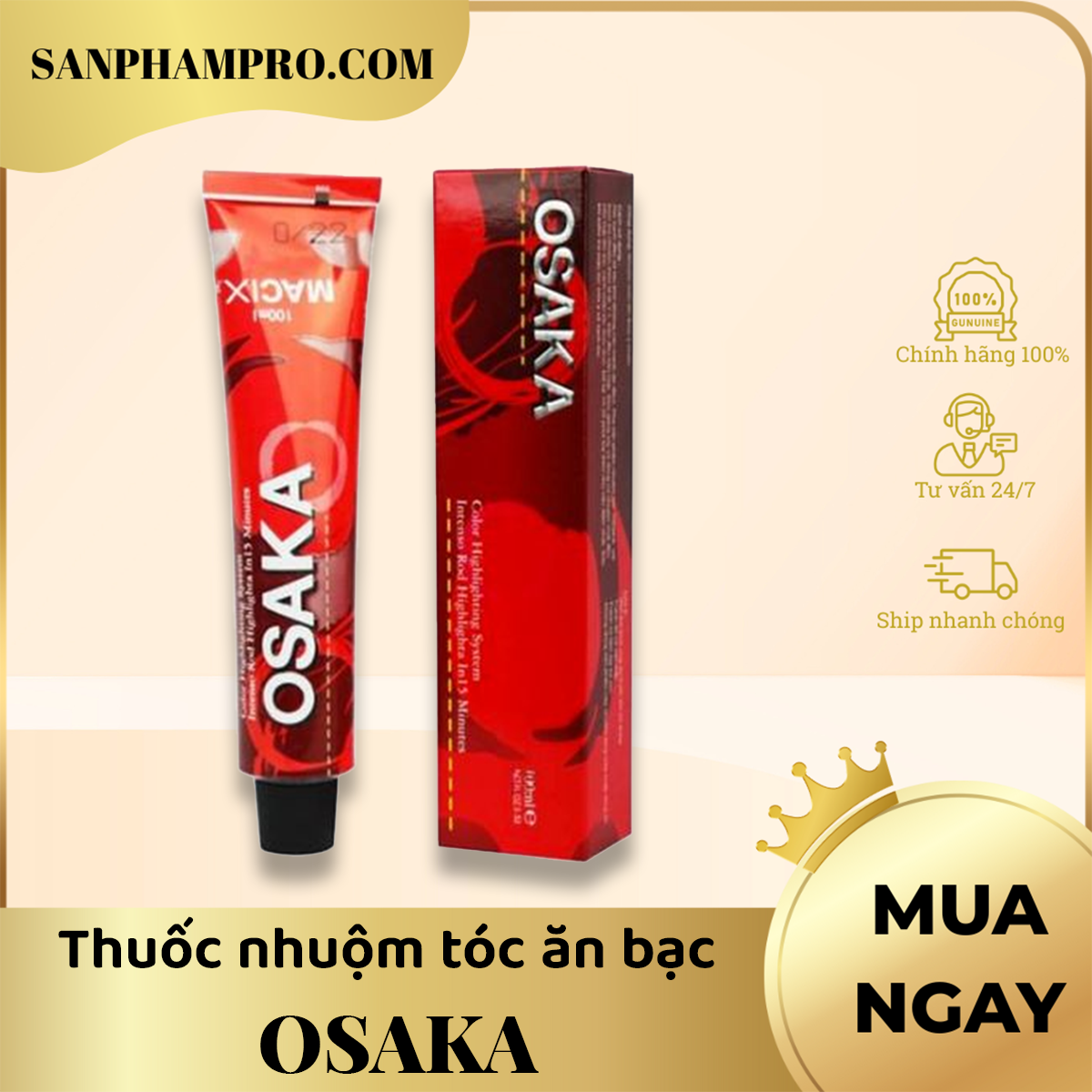 Thuốc nhuộm ăn bạc hiệu Osaka