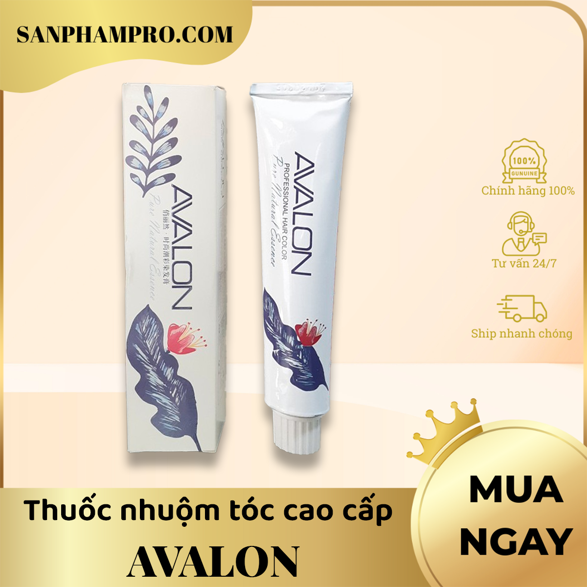 Thuốc nhuộm tóc cao cấp hiệu Avalon