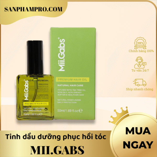 Tinh dầu dưỡng phục hồi tóc hiệu Mii.Gabs