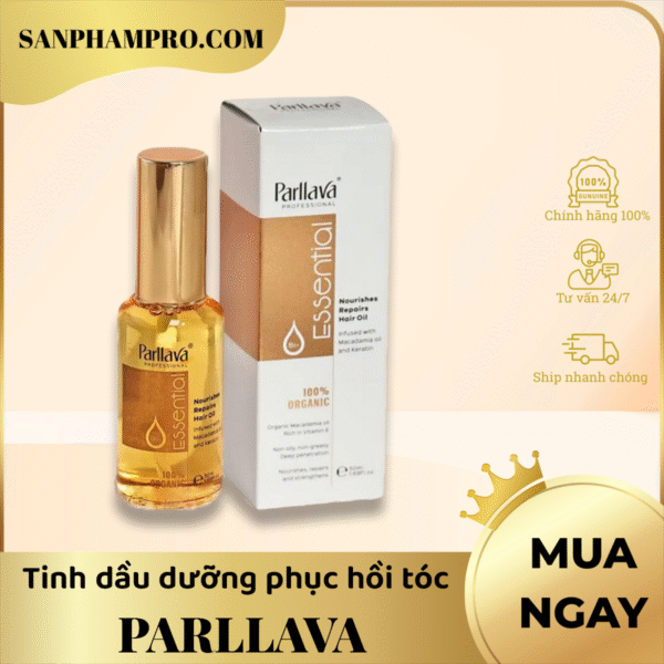 Tinh dầu dưỡng phục hồi tóc hiệu Parllava