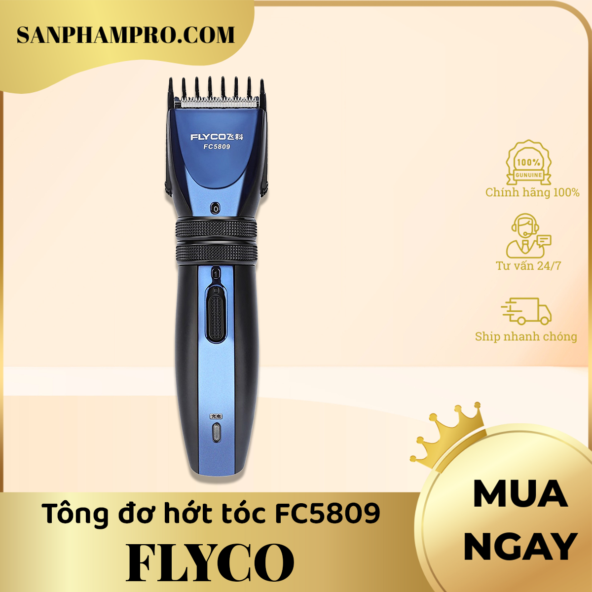 Tông đơ hớt tóc Flyco FC5809